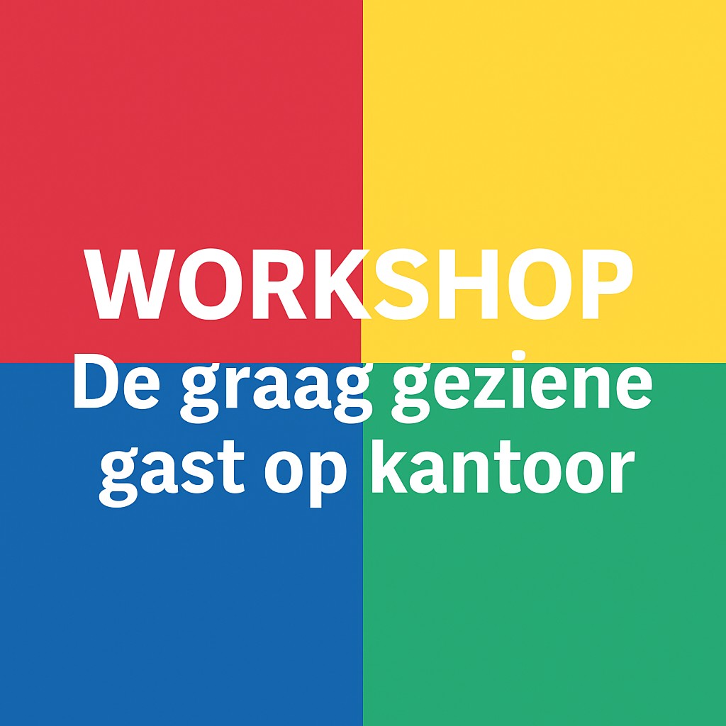 workshop de graag geziene gast op kantoor