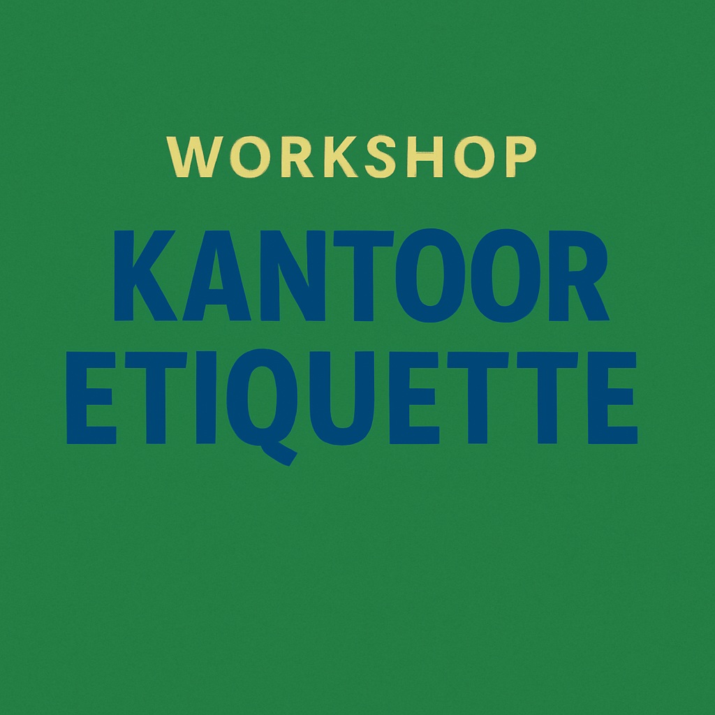 workshop kantooretiquette groen