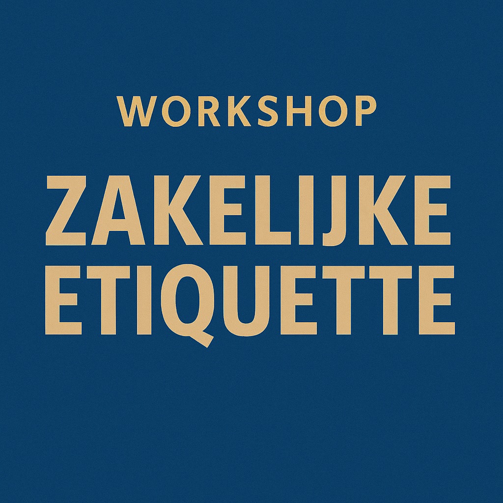 workshop zakelijke etiquette